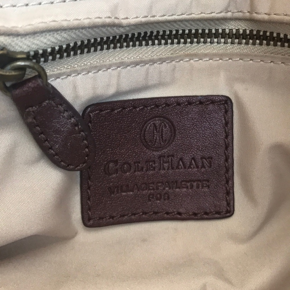 Cole Haan metallic leather bag - Picture 5 of 8